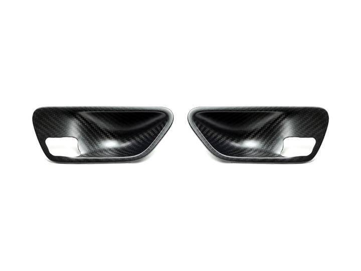 AutoTecknic Dry Carbon Interior Door Handle Trims | BMW F-Chassis