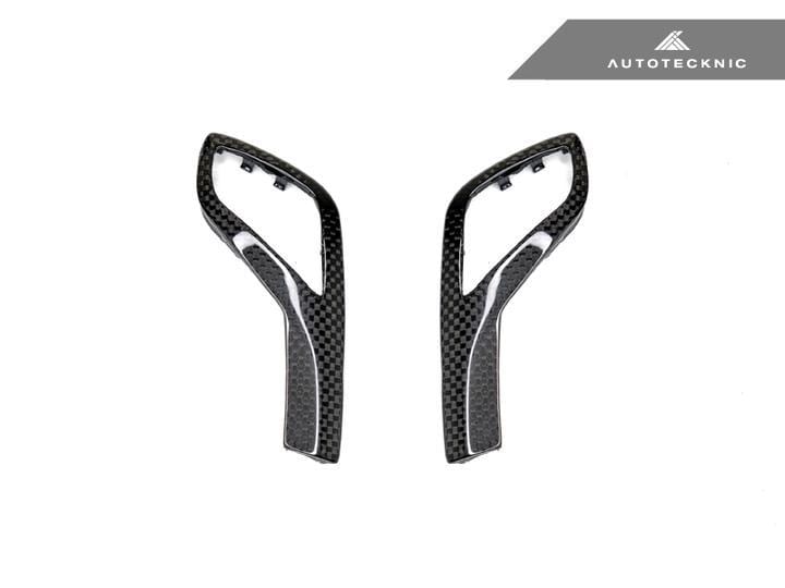 AutoTecknic Carbon Fiber Gear Selector Side Trims | BMW G05 X5 | BMW G06 X6 | BMW G07 X7