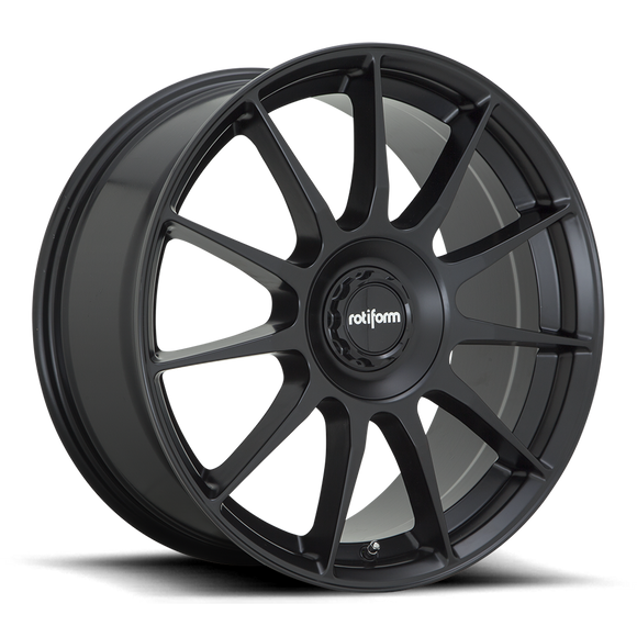 Rotiform R168 DTM Wheel 19x8.5 5x100/5x112 45 Offset - Satin Black
