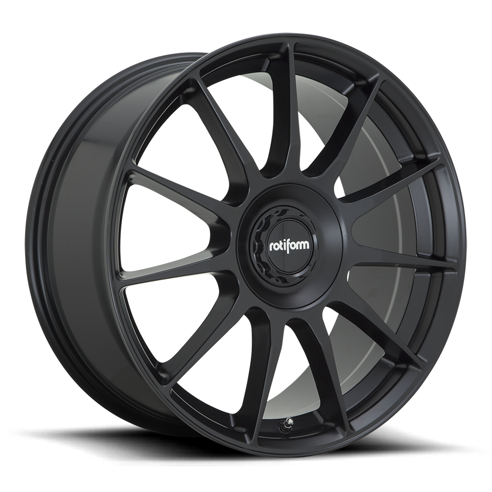 Rotiform R168 DTM Wheel 19x8.5 5x108/5x114.3 35 Offset - Satin Black