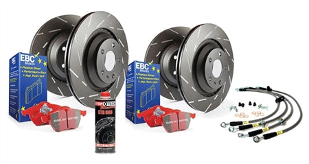 EBC Ultimax Slotted Rotor Kit with Pads | Mk7 GTi