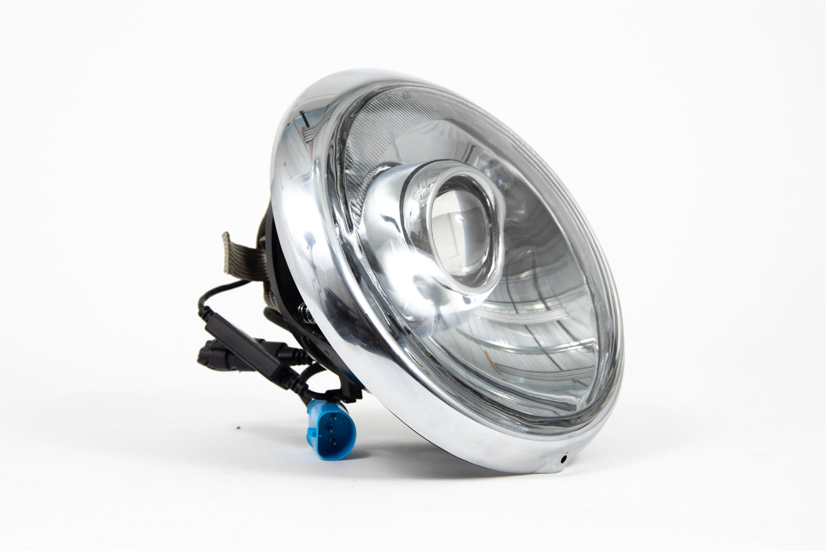 Rennline LED Clear Headlight Conversion - Plug and Play - Rev2 For 911/912/964 65-94