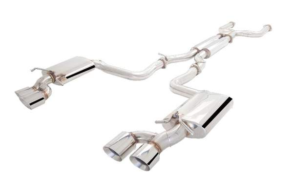 XForce Twin 3" Stainless Steel Cat-Back System | Mercedes-Benz C63 AMG