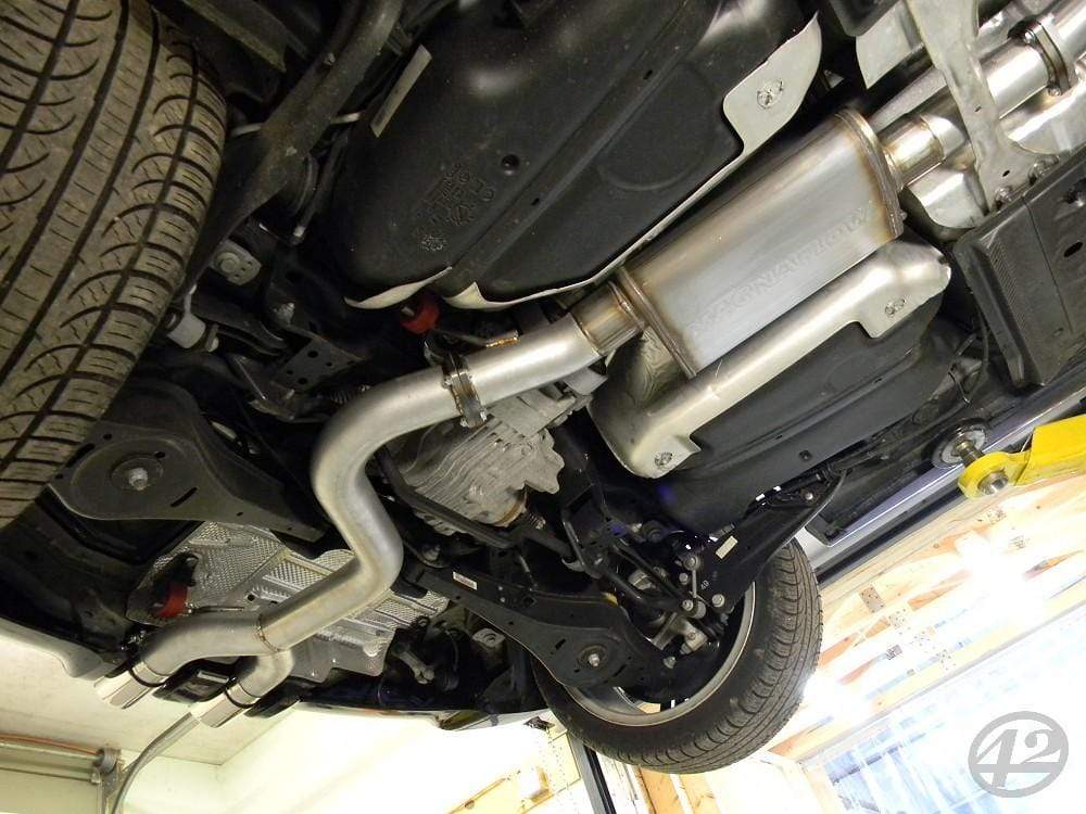 42 Draft 3" Turbo Back Exhaust System | Mk6 Golf R - 0