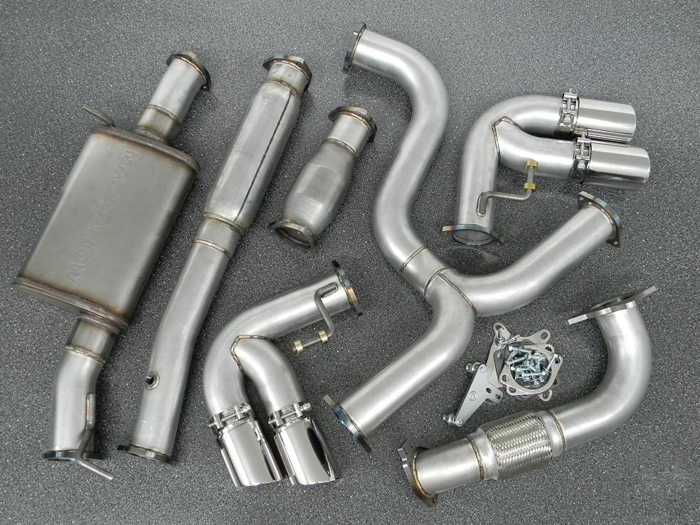 42 Draft Designs 3" Turbo Back Exhaust | Audi Mk2 TTS