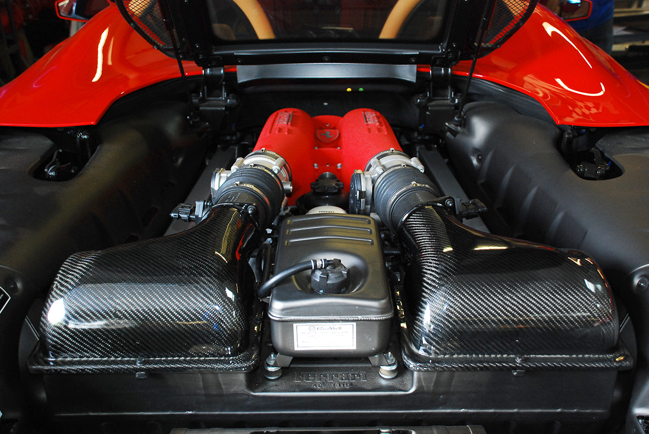 Fabspeed Ferrari F430 Carbon Fiber Airbox Covers (2005-2009) - 0