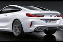 BMW M Performance F91 / F92 / F93 M8 Carbon Rear Exhaust Trim Set-10
