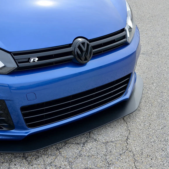 CJM Industries Chassis Mounted Splitter - MK6 Golf R (2010-2012) V4 | 2023166-6Rv4CS