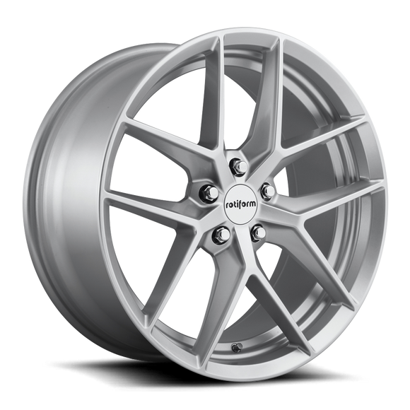 Rotiform R134 FLG Wheel 18x8.5 5x120 35 Offset - Gloss Silver