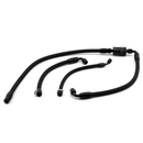 HYBRID RACING 92-2000 CIVIC AND 94-2001 INTEGRA KSWAP BLACK TUCKED FUEL LINE KIT-3