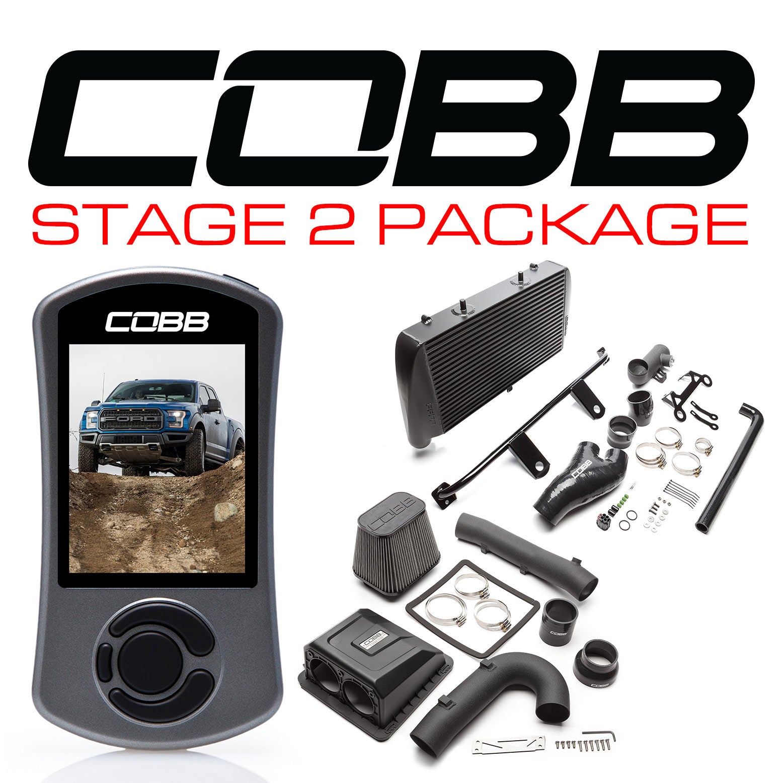 FORD STAGE 2 POWER PACKAGE BLACK F-150 RAPTOR 2017-2019