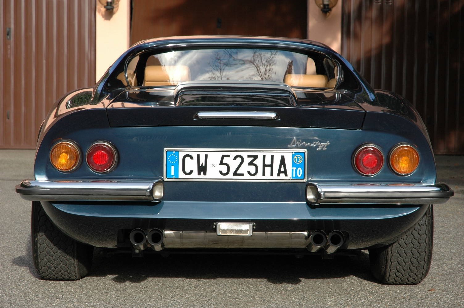 Ferrari 246 GT, GTS Dino Stainless Steel Exhaust (1969-74) - 0