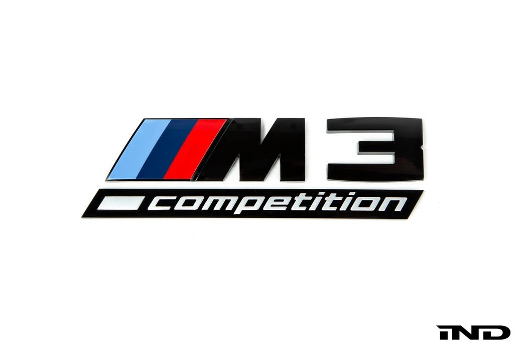 BMW G80 M3 Competition Trunk Emblem