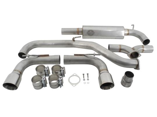 CAT-BACK EXHAUST SYSTEM FOR VW GTI MK7 2.0L TURBO - 0