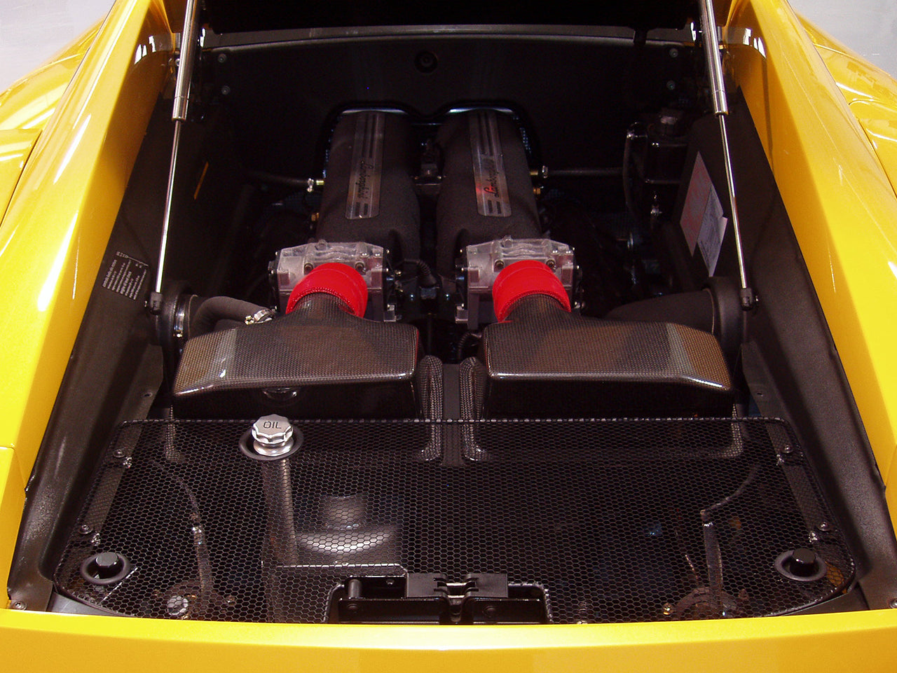 Fabspeed Lamborghini Gallardo Silicone Intake Hoses (2004-2008)
