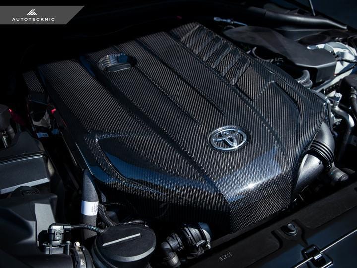 AutoTecknic Carbon Fiber Engine Cover | Toytoa A90 Supra