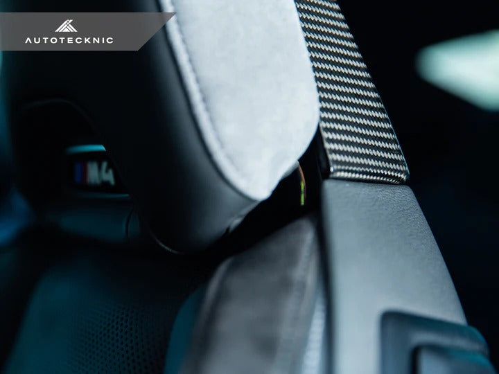 Autotecknic Dry Carbon Seat Back Cover - BMW | G80 M3 | G82 M4