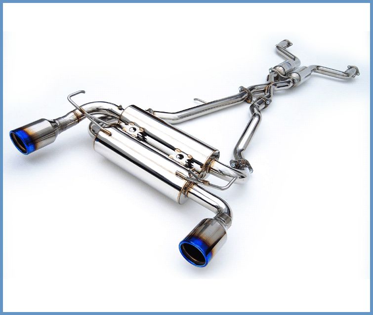 Invidia Gemini Stainless Steel Cat-Back Exhaust System | 2003-2009 Nissan 350Z