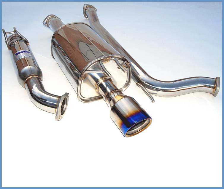 CAT-BACK EXHAUST, Q300 Honda Civic Si Coupe 06-11