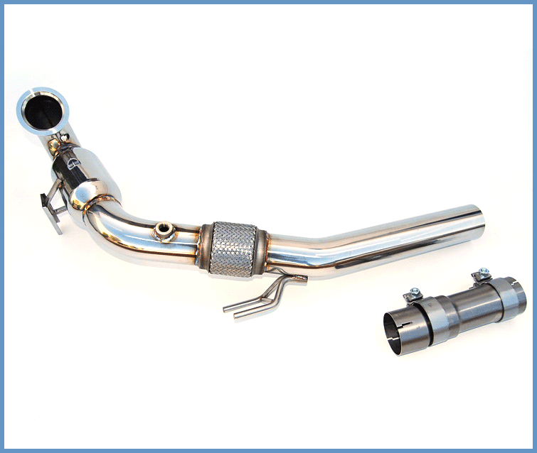 Invidia 13+ VW Golf GTI Downpipe with High Flow Cat