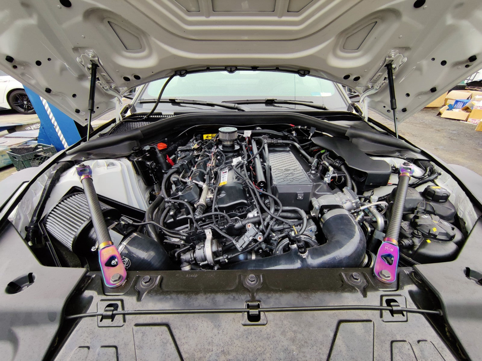 Toyota Supra A90/91 Carbon Fiber Strut Braces