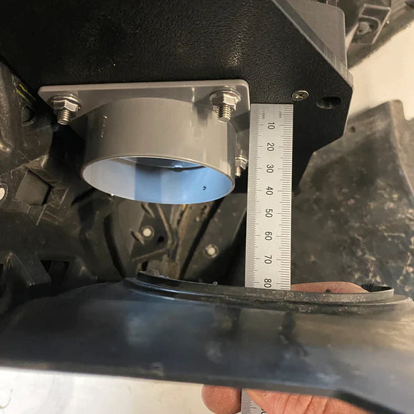 CJM Industries MK7 GTI 2015-2017 - Fog Light Replacement Panel & Port