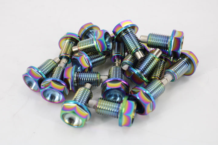 VTT Burnt Titanium Magnetic Oil Drain Plugs M12x1.5