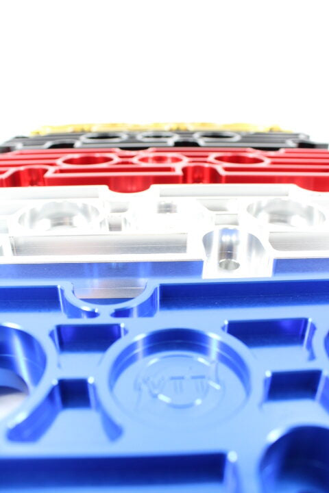 VTT 911/930/964T Billet Anodized Single Plug Valve Covers