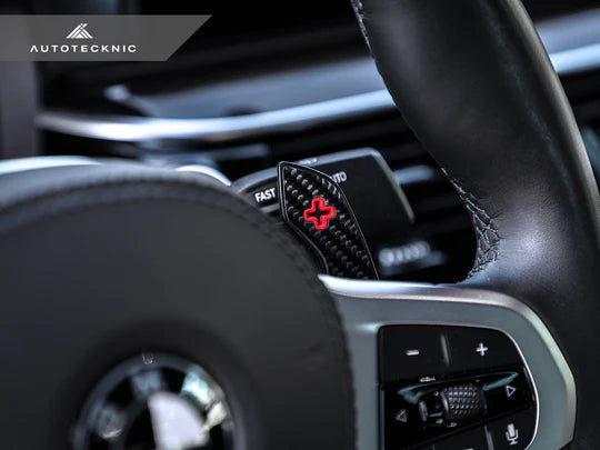 Autotecknic Carbon Fiber Pole Position Shift Paddles - Toyota / A90 Supra