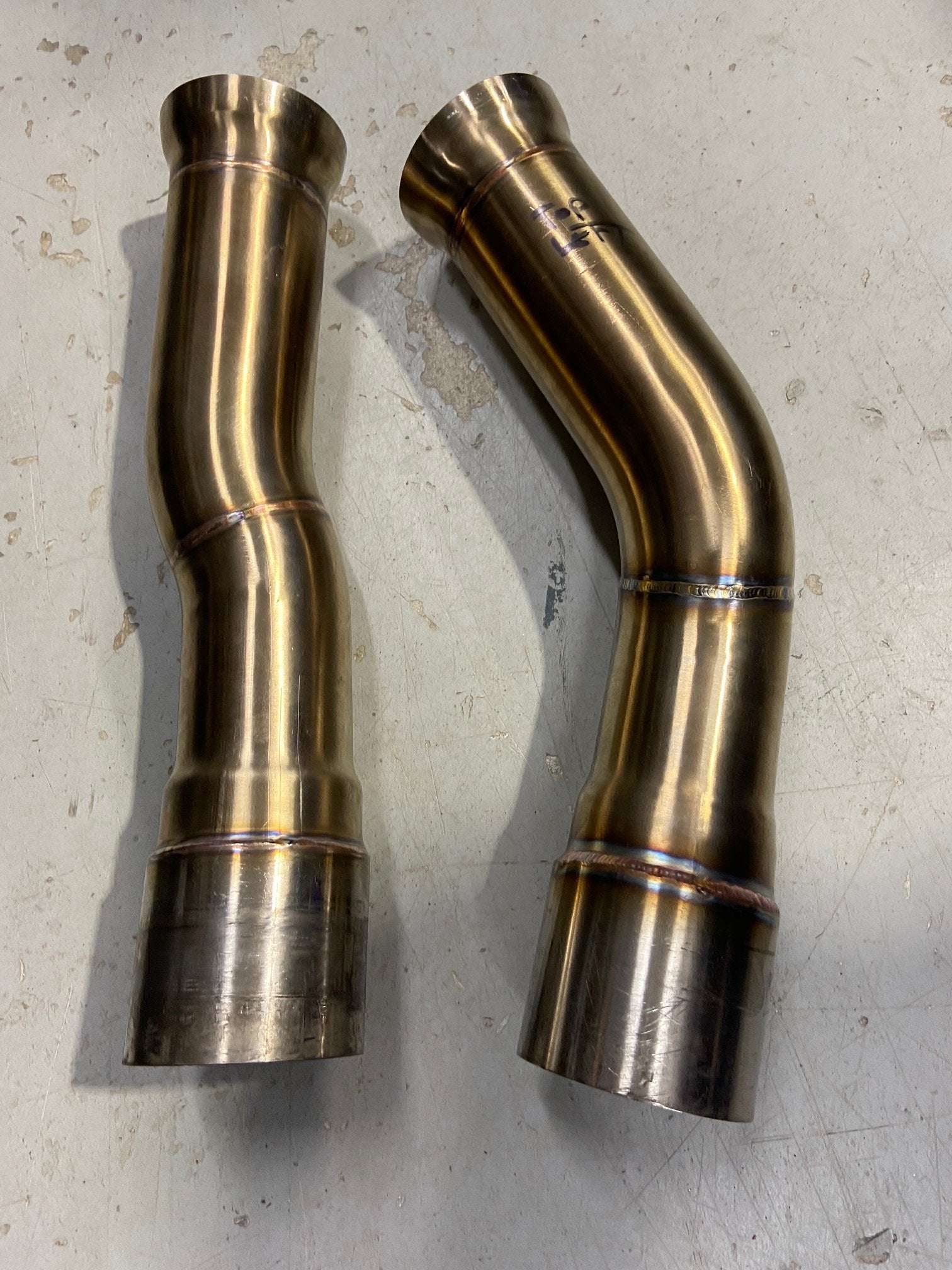 F8X BMW M3 & M4 EQUAL LENGTH MID PIPE INCLUDES ACTIVE F-BRACE