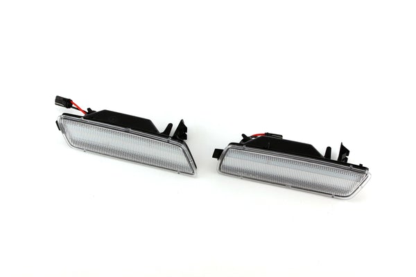 Clear Amber LED Bumper Sidemarkers | Mk5 Golf/Jetta And Mk6 Golf R