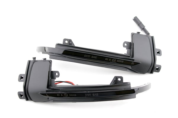 LED Sequential Mirror Turn Signals - Audi A3/A4/A5/S4/S5/RS5 - Smoked | V-17080411