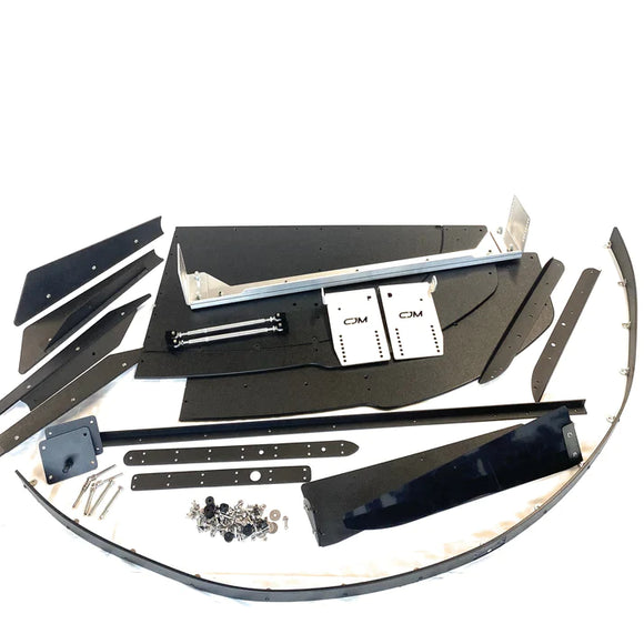 CJM Industries CFD Tested Track Chassis Mounted Splitter - MK7.5 GTI 2018-2021 V3