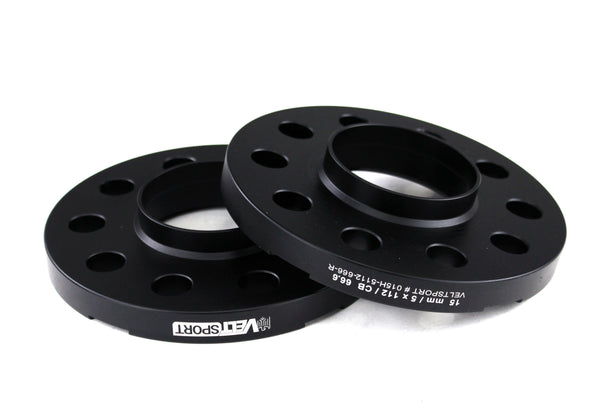Velt Sport Hubcentric Wheel Spacers (With Lip) +15mm | 5x112