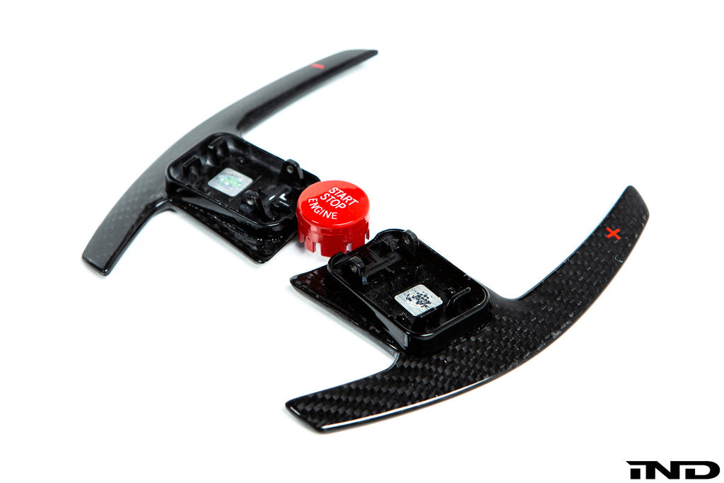 IND A90 Supra Interior Package - Carbon Paddle Set