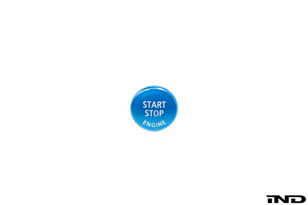 IND E82 1M Polar Blue Start / Stop Button - 0