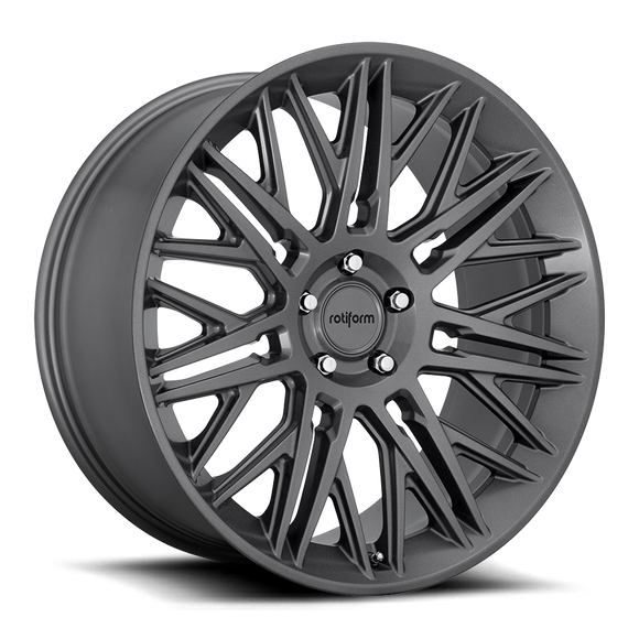 Rotiform R163 JDR Wheel 22x10 5x130 25 Offset - Matte Anthracite