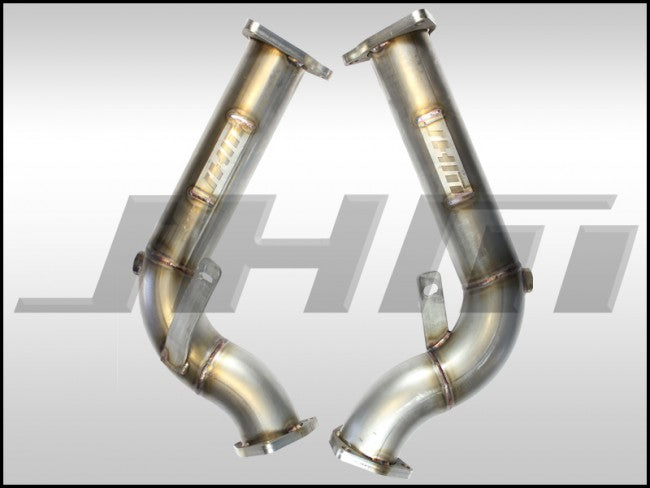 Exhaust - Race Pipes (VERSION 2) - Stainless Steel, 2.5" (JHM) for C7 A6-A7 3.0T