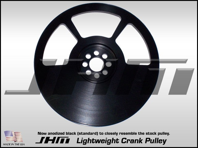 JHM Lightweight Crank Pulley for Touareg, B8 S5, Q7, C6 A6, D3 A8 w 4.2l FSI V8