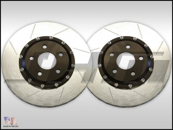 Rear Rotors(pair)-JHM 2-piece Lightweight for C5 RS6