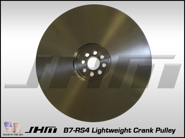 JHM Lightweight Crank Pulley for B7-RS4 w 4.2L (32v) V8