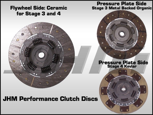 JHM Performance and R Series Clutch, Stage 3 and 3R **DISC ONLY** for all B5, B6, B7 240mm clutch kits