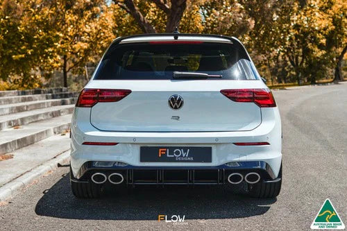 Flow Design MK8 Golf R Flow-Lock Rear Diffuser
