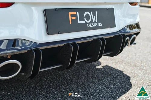 Flow Design MK8 Golf R Flow-Lock Rear Diffuser