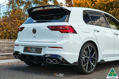 Flow Design MK8 Golf R Flow-Lock Rear Diffuser