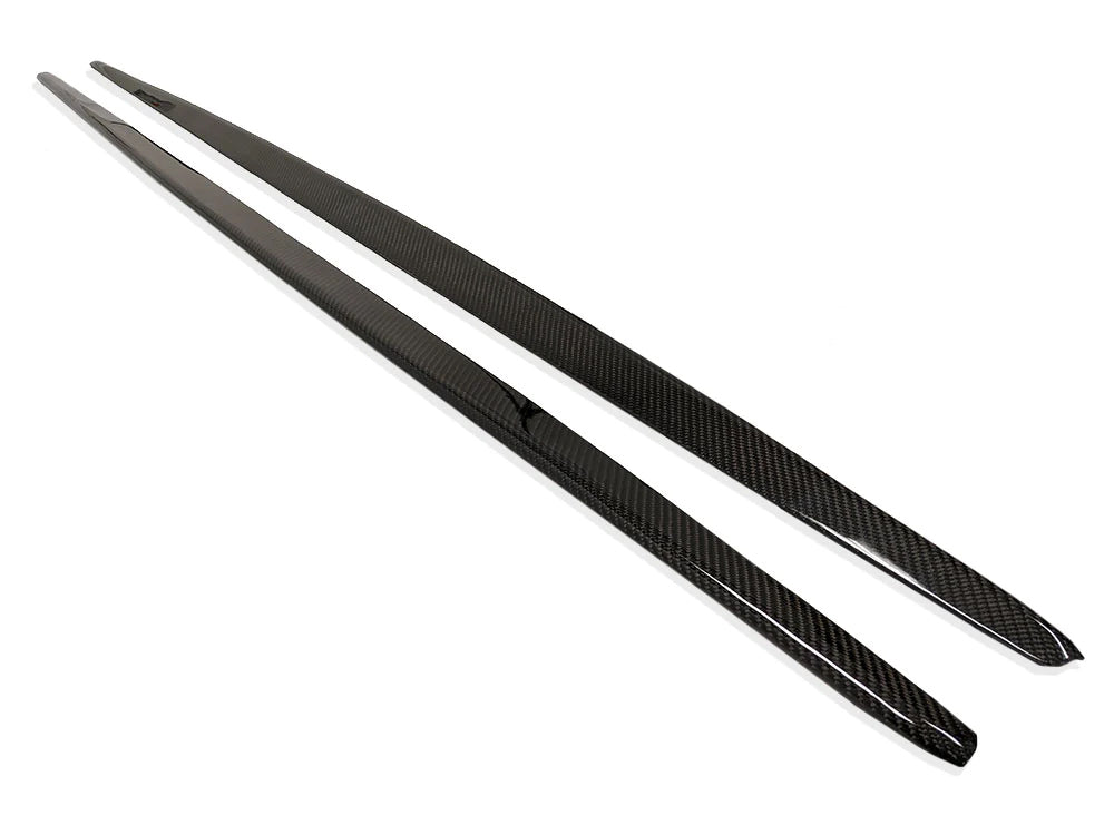 2014-2021 BMW 2 Series (F22 / F23) Performance Inspired Carbon Fiber Side Skirt Extensions (Pair)