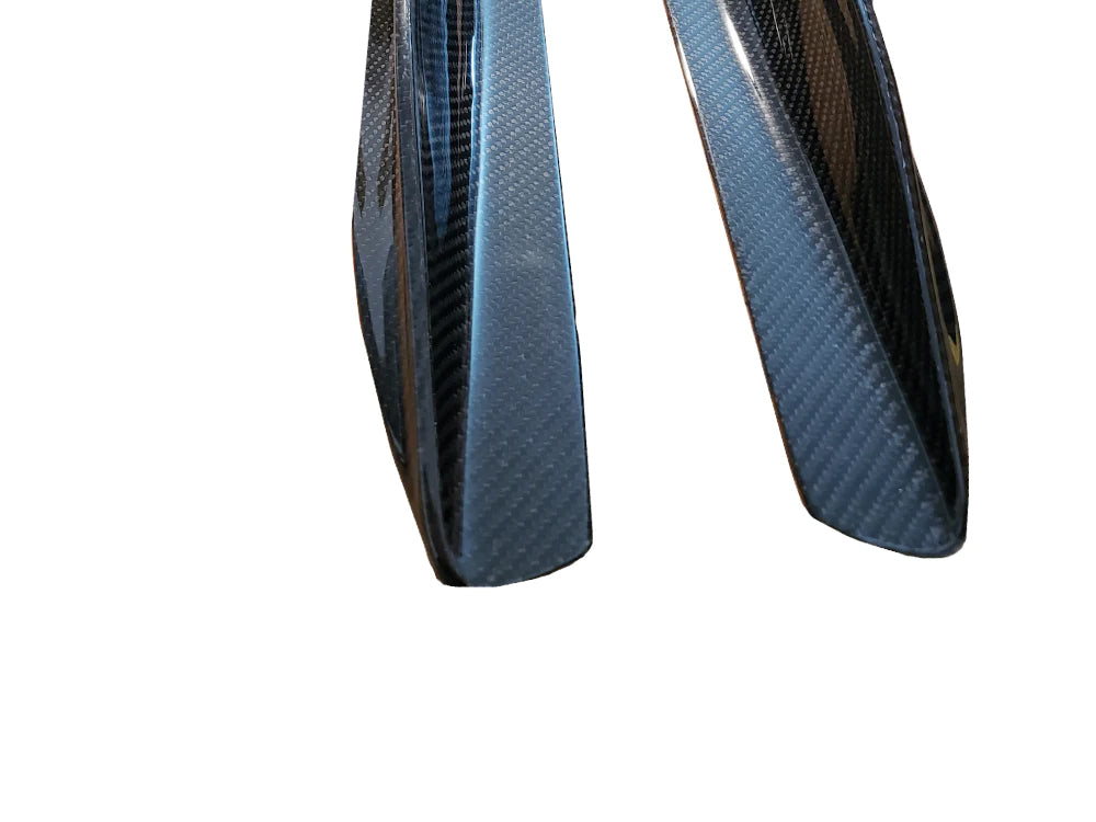 PhaseCarbon Carbon Fiber Side Skirt Extensions (Perf Style) - BMW 3 Series (G20) - 0
