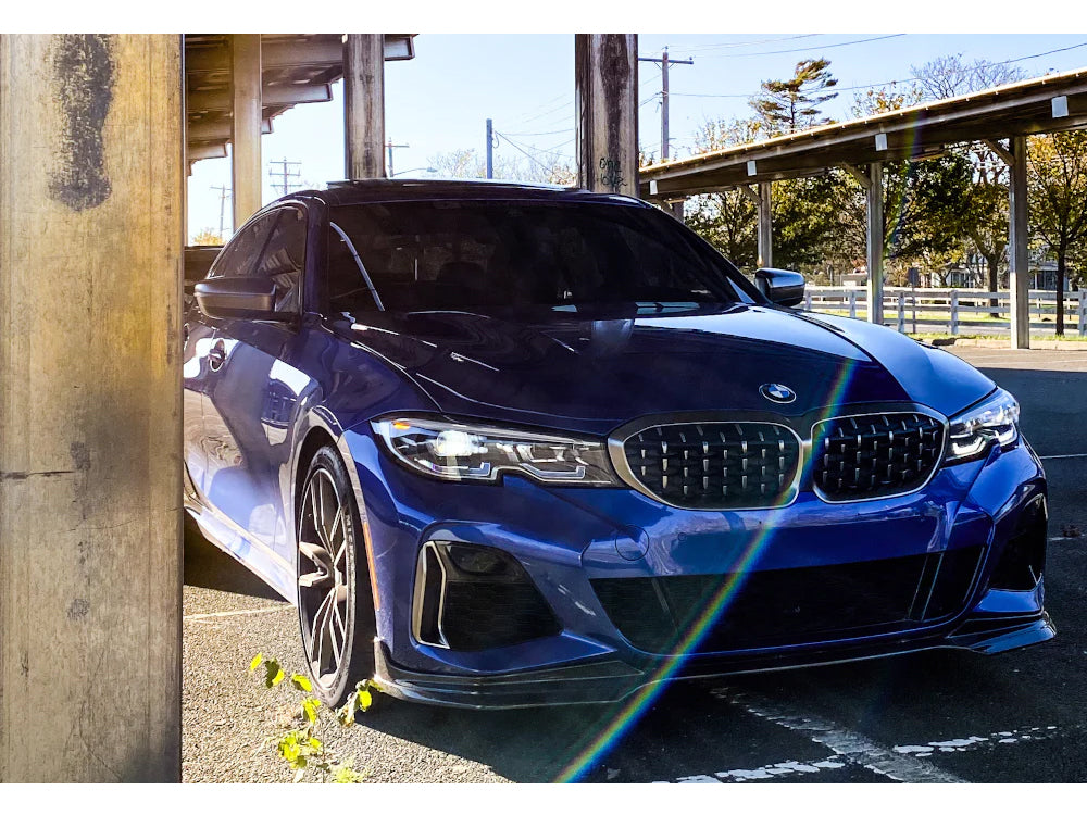Kies Carbon Carbon Fiber Front Lip (Perf Style) - BMW 3 Series (G20)