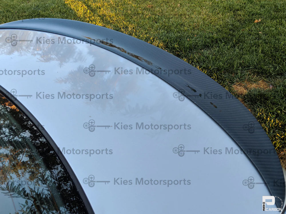 Kies Carbon Carbon Fiber Trunk Spoiler (Perf Style) - BMW 3 Series (E90) - 0