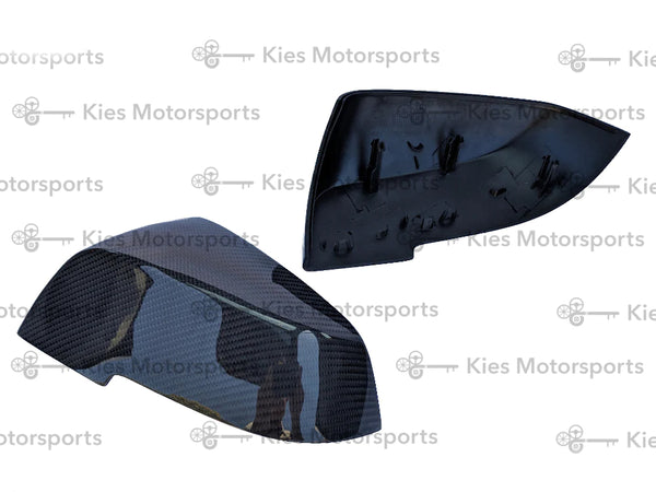 Kies Carbon Carbon Fiber Mirror Covers (OEM Style) - BMW / F3X 3 Series / 4 Series - 0